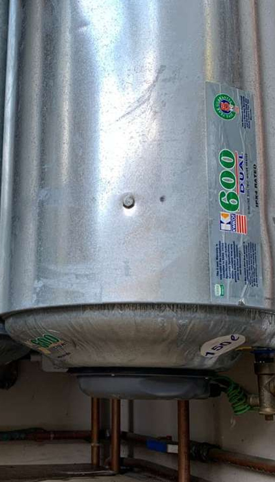 geyser installation